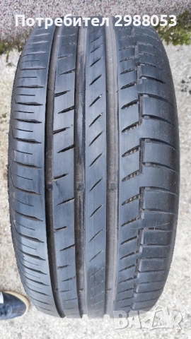 Летни гуми Continental Premium contact 6 на 6500 км,Дот 4624, размер 235/45/18, снимка 2 - Гуми и джанти - 52083507