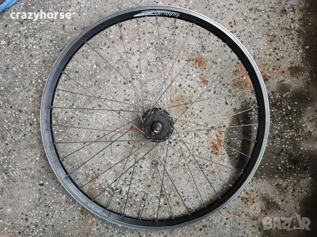 Капла 28" Schürmann Euroline S19 с вградено динамо 6V 3W Shimano, снимка 2 - Части за велосипеди - 48491947