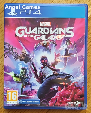 Guardians Of The Galaxy PS4 Playstation PS5 Плейстейшън Диск Marvel PS