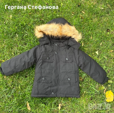 Дебело зимно яке /тип парка  Размери -1г.2г.3г.4г.5г. Цена-55 лв