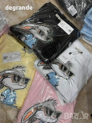  🎀Дамска Тениска с Камъчета 