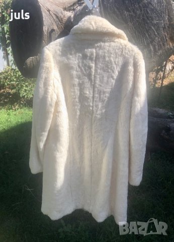Бяло дамско палто GILL, снимка 4 - Палта, манта - 9288980