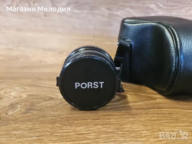 Фотоапарат Porst CR-5 + 2 обектива и калъф – Златната ера на японската оптика, снимка 3 - Фотоапарати - 55927411