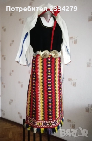 Автентична женска носия ,,тронска", снимка 3 - Антикварни и старинни предмети - 53231445