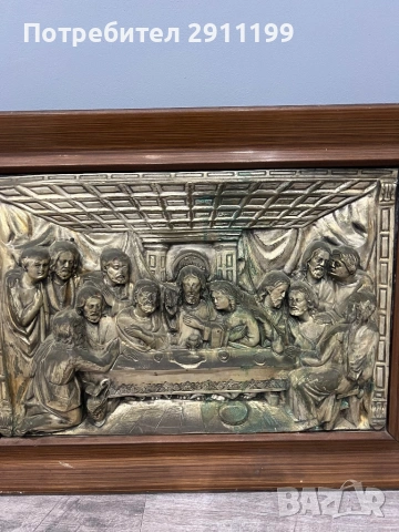 Картина на Тайната вечеря, снимка 2 - Икони - 54269620