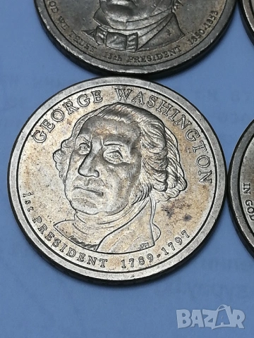 монети от 1 долар президенти, снимка 2 - Нумизматика и бонистика - 53938201