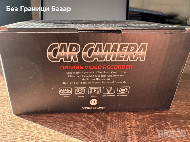 Нова Автомобилна камера 2K с широк ъгъл и G-sensor за видеорегистрация кола автомобил, снимка 4 - Друга електроника - 53124311