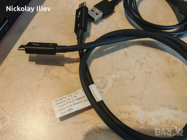 Докинг станция Lenovo thinkpad universal Thunderbolt 4 Dock , снимка 7 - Друга електроника - 53877036