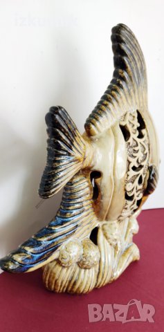 Много красива статуетка-свещник, керамика, снимка 8 - Декорация за дома - 35623862