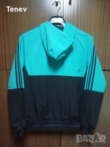 Real Madrid оригинално горнище яке с качулка Реал Мадрид 2017/2018 13-14г - 164см, снимка 2 - Детски анцузи и суичери - 42115414