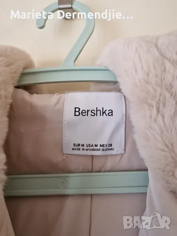 Есенно пухкаво меко яке Bershka, снимка 3 - Якета - 56538538