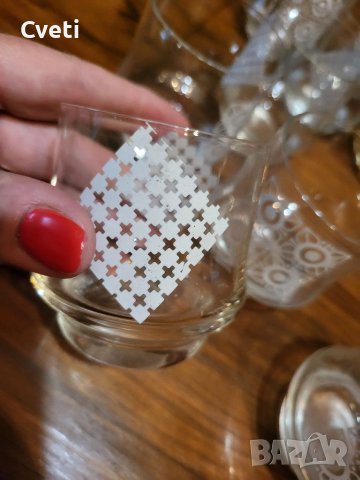 Ретро кристална кана и чаши , снимка 3 - Сервизи - 38041954