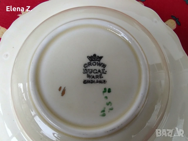 Crown Ducal антикварни купи от 20-те години, снимка 13 - Сервизи - 54076708