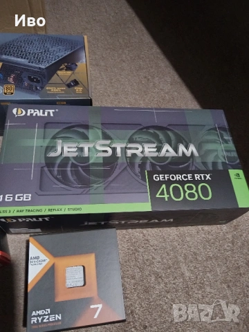 Компютър AMD Ryzen 7 7800X3D 8-Core Processor GeForce RTX 4080 JetStream 16GB, снимка 10 - За дома - 54121567