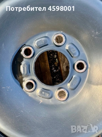 4бр.Оригинални железни джанти 16цола 5x108 за Ford Connect,Focus,Kuga,C-MAX,Mondeo,S-MAX, снимка 9 - Гуми и джанти - 53875496