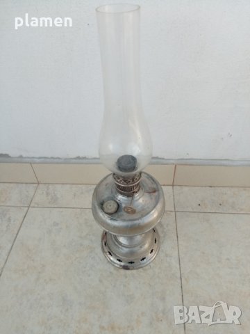 Стара немска газена лампа, снимка 1