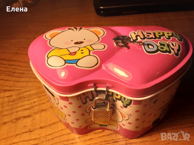 Детска метална касичка, снимка 2 - Други - 31291450