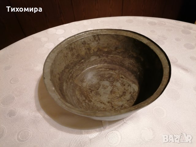 Стара медна купа, снимка 2 - Антикварни и старинни предмети - 33775945