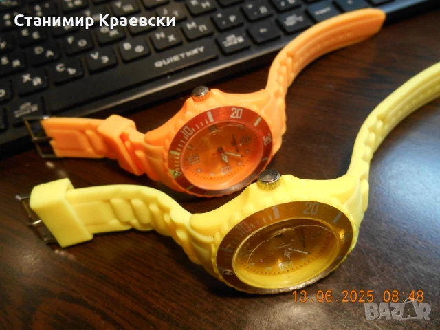 no name color mix watch - 2 броя
