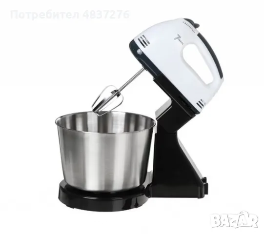 Миксер с купа от неръждаема стомана, снимка 2 - Миксери - 55740485