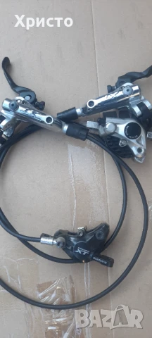 SHIMANO  XT-785 сребърни, снимка 3 - Части за велосипеди - 51332023