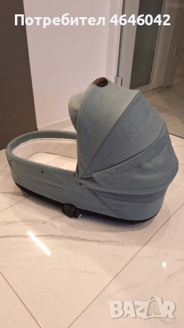 Кош за новородено Cybex Cot S Lux, снимка 6 - Детски колички - 52348415