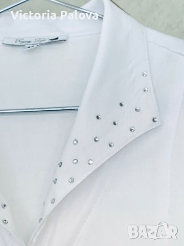 Прекрасна бяла риза/блуза ENJOY LIFE