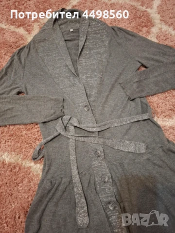 Дамска Жилетка с колан, снимка 7 - Жилетки - 51157971