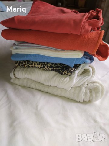 8 жилетки блузки и потници С размер 12-16 години , снимка 1 - Блузи с дълъг ръкав и пуловери - 29133608