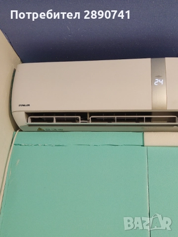 Продавам инверторен климатик  12 But к FINLUX