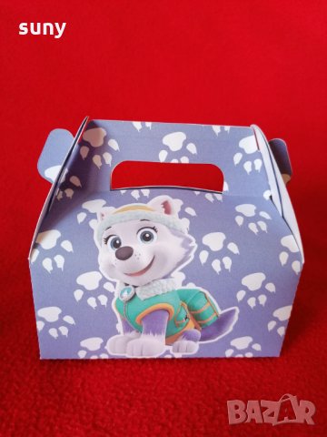 Кутийки за лакомства Пес патрул Еверест и Скай, снимка 3 - Други - 35521495
