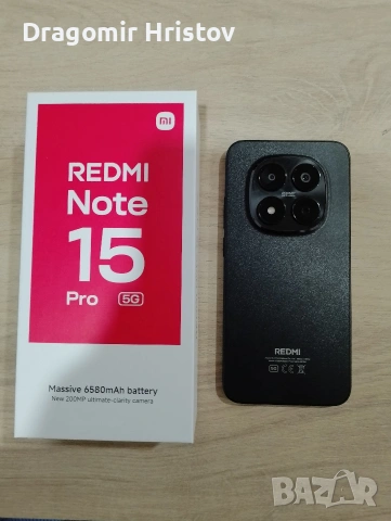 Xiaomi Redmi note 15 pro 5G, снимка 7 - Xiaomi - 53989996