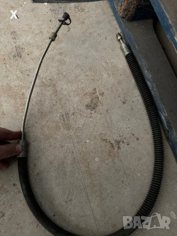 Маркуч серво хидравлика дълъг 2 щуцера ГАЗ 66-3408150-Б1 нов СССР