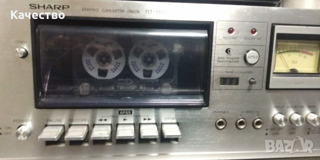 SHARP касетъчен дек, снимка 3 - Декове - 35607928