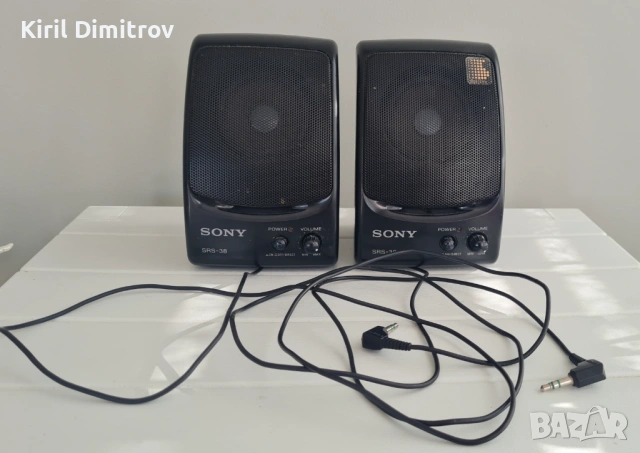 Sony SRS-38 – компактни стерео колонки