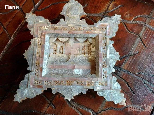 Седефена икона от Божи гроб, снимка 2 - Икони - 48597002