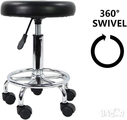 Компактен офис стол / стол за бюро HL5BY, снимка 6 - Столове - 42873828