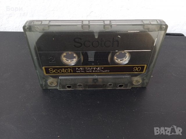 Scotch METAL 90 min Аудио касета, снимка 4 - Аудио касети - 39957314