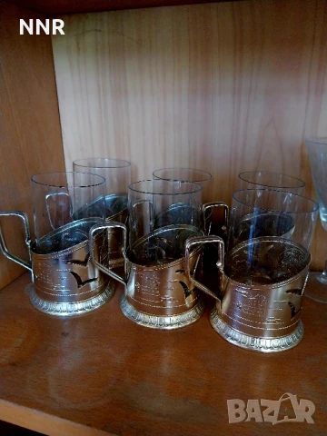 Подстакан + чаша - 6 бр. - 30 лв.