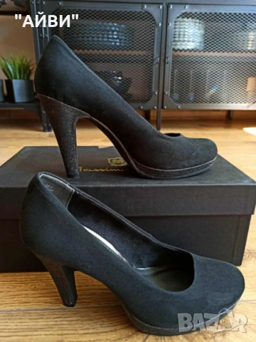 Дамски маркови обувки Marco Tozzi, снимка 9 - Дамски обувки на ток - 53091151