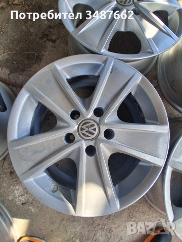 16цола за VW Audi 5×112 ц.57.1мм 7J ×16 ет44 , снимка 3 - Гуми и джанти - 54238653
