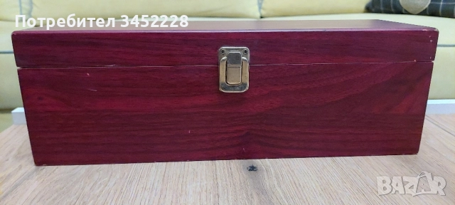 кутия дървена за вино за ценители , снимка 3 - Декорация за дома - 52505556
