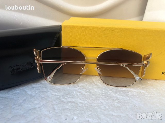 Fendi 2020 дамски слънчеви очила с камъни, снимка 9 - Слънчеви и диоптрични очила - 30747836