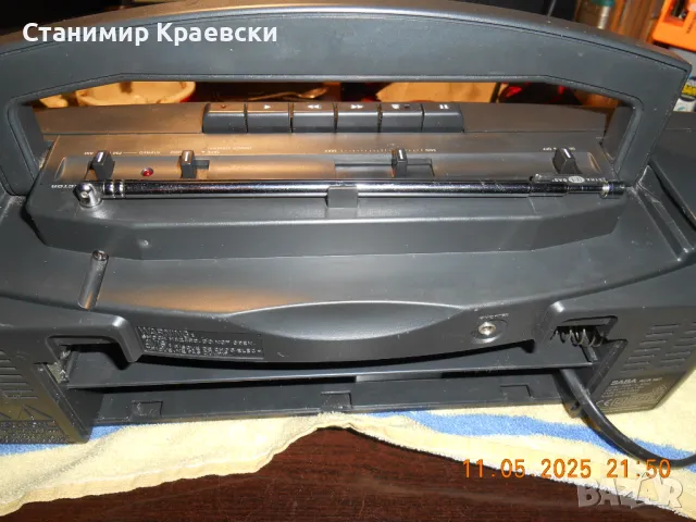 Saba Rcr 567 Stereo Radio Cassette Recorder vintage 86, снимка 11 - Радиокасетофони, транзистори - 50277700