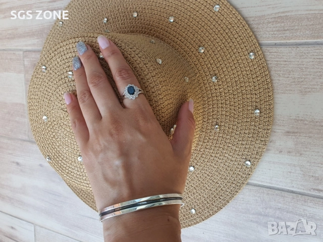 СРЕБЪРНА ГРИВНА 925, снимка 4 - Гривни - 52362440