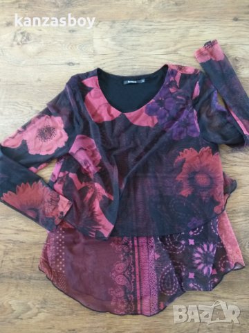 desigual - страхотна дамска блуза , снимка 9 - Блузи с дълъг ръкав и пуловери - 39971715