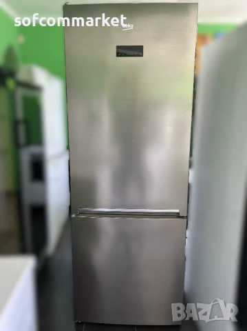 Хладилник с фризер 70 см Beko RCNE560E40ZXP| A+++|NeoFrost Dual Cooling, снимка 1