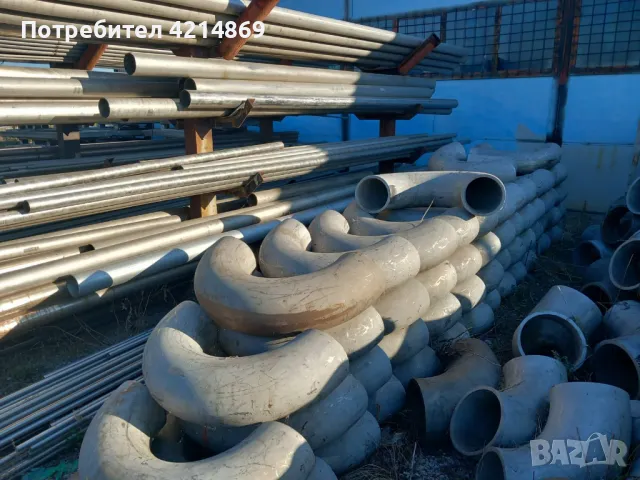 Неръждаеми колена 90, снимка 1