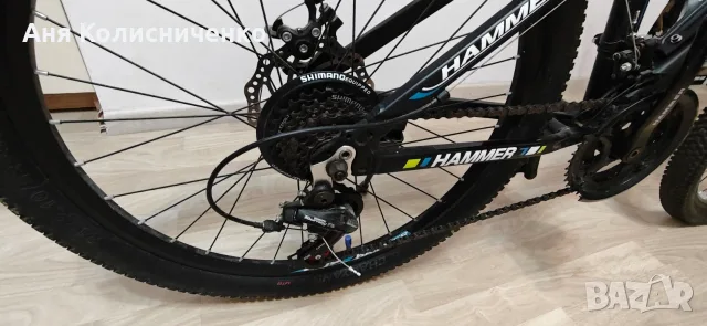 Планинско колело HAMMER 14' алуминиев, снимка 4 - Велосипеди - 55800887