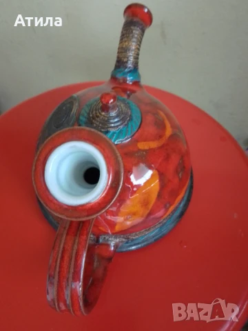 керамичен чайник 24/14 см, снимка 4 - Други - 50936795